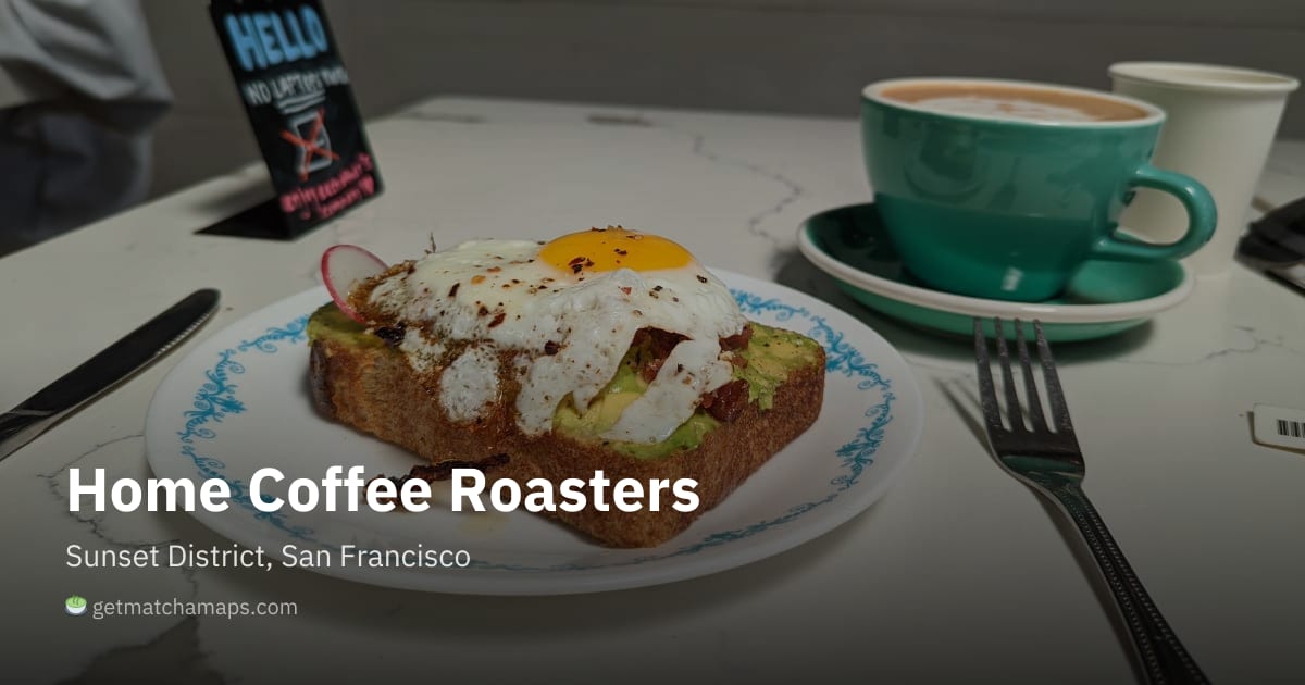 Home Coffee Roasters - Matcha in Sunset District, San Francisco ...